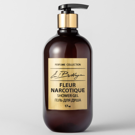 EP1019 Emi Bottega Гель для душа парфюмированный FLEUR NARCOTIQUE 500мл 1/16 шт с доставкой Краснодар, Краснодарский край