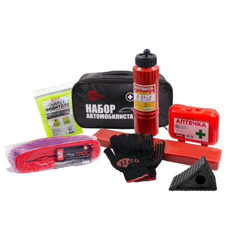 RED Набор автомобилиста ECON (ЭКОН) 8пр RNA1