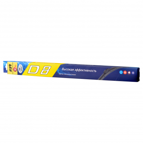 RED Щетка стеклоочистителя бескаркасная с переходниками 19-475 D8-19-475 с доставкой Краснодар, Краснодарский край