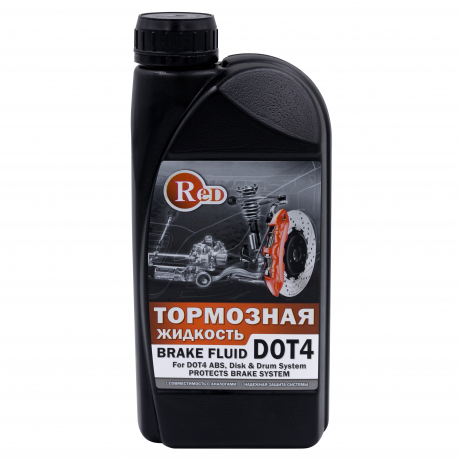  RED BF910 Тормозная жидкость ДОТ-4 910г