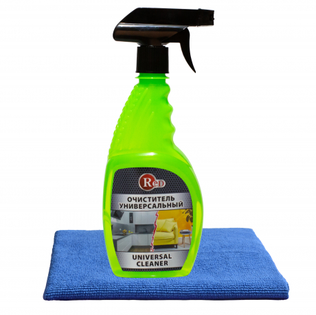  RED R7501P Очиститель бытовой универсальный (триггер) с салфеткой 500мл 1шт./15шт. с доставкой Краснодар, Краснодарский край