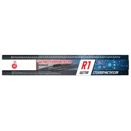  RED Щетка стеклоочистителя каркасная 17"-425мм R1-17-425