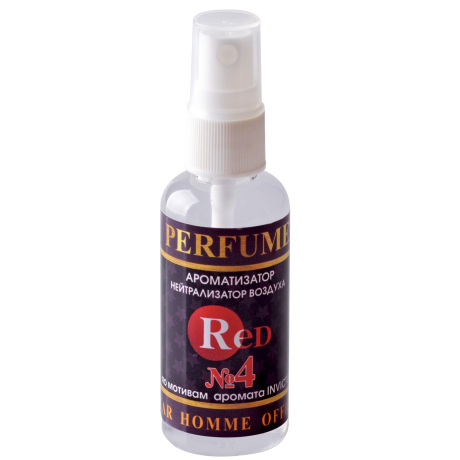  RED R2204 Ароматизатор парфюмированный INVICTUS спрей 60г №4 с доставкой Краснодар, Краснодарский край