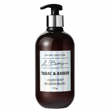 EMP1003 Emi Bottega Мыло парфюмированное TABAC & AMBER 500мл 1/16 шт с доставкой Краснодар, Краснодарский край