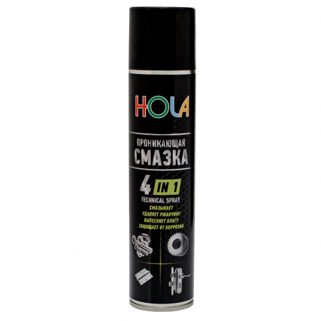 HOLA H02 Проникающая смазка 400мл