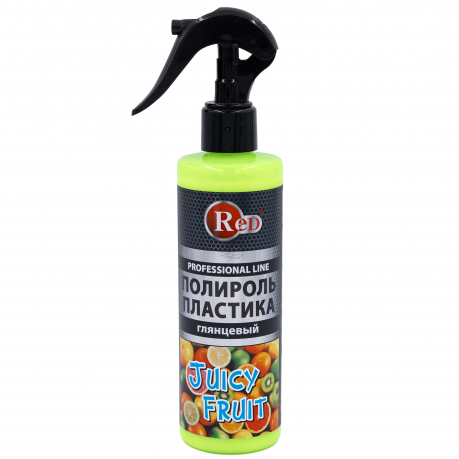  RED R4004 Полироль пластика глянцевый Juicy Fruit (минитриггер) 250мл 1/35шт с доставкой Краснодар, Краснодарский край