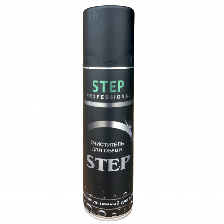 Очиститель пенный для обуви STEP 330мл
