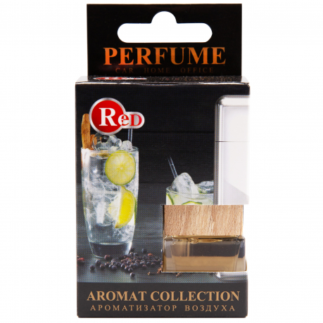  RED R2502 Ароматизатор бочонок стекло с дер.крышкой 8гр по мотивам Perfume VIP212 1шт