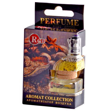  RED R2501 Ароматизатор бочонок стекло с дер.крышкой 8гр по мотивам Perfume SHEIKH №1 1шт